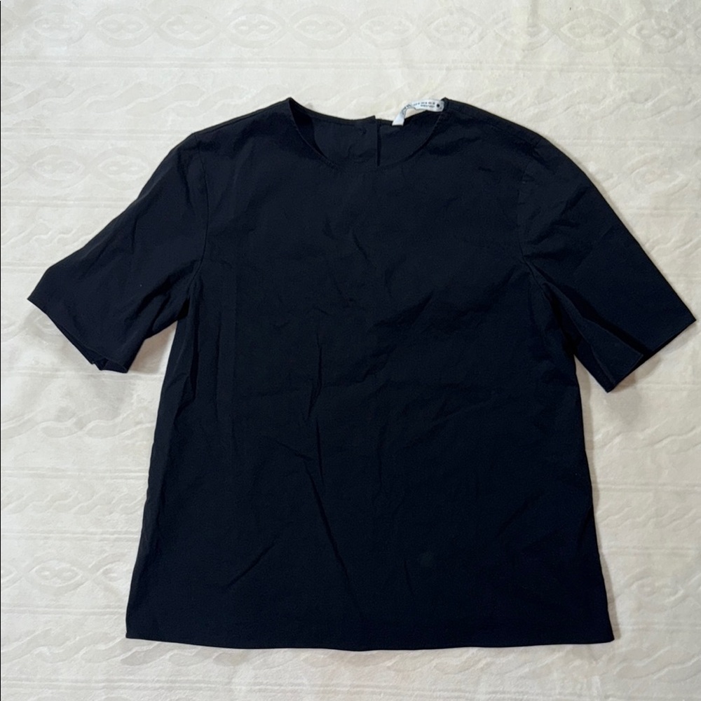 Zara short sleeve blouse